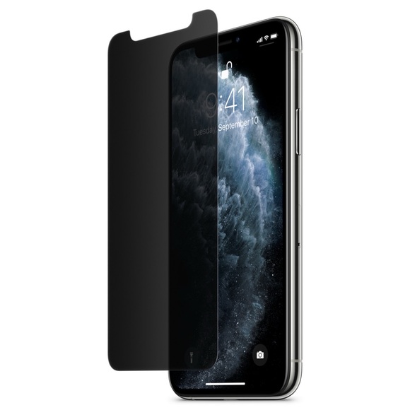 iPhone 11 Clear Case + Glass Screen Protector with Privacy Film - Picture 4 of 5